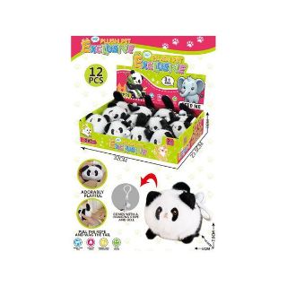 Obrázek z Klíčenka panda plyš natahovací 8cm 